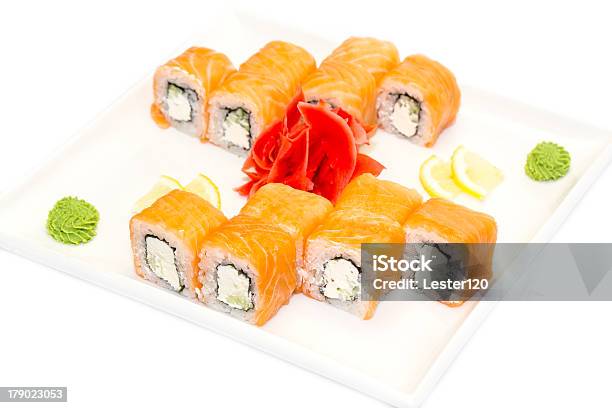 Sushi Giapponese - Fotografie stock e altre immagini di Caviale - Caviale, Cibo, Composizione orizzontale