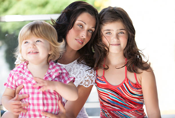 istock Beautiful mother with her daughters 179023302
