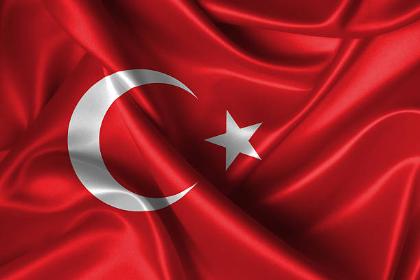 istock Wavy Flag of Turkey 179023755