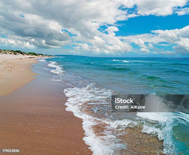 Platamona Clouds Stock Photo - Download Image Now - Beach, Beauty In Nature, Blue