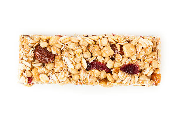 istock Organic Almond and Raisin Granola Bar 179023857