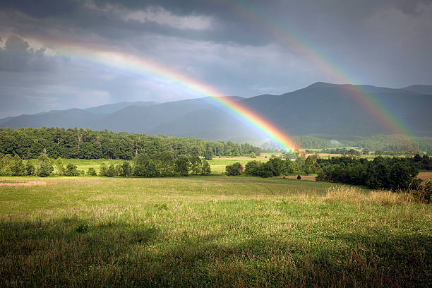 istock Cades Cove Rainbow: Smoky Mountain National Park 179024451