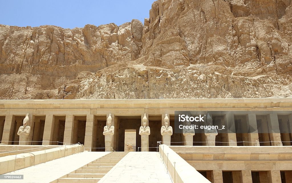 Mortuary Tempio di Hatshepsut. - Foto stock royalty-free di Africa