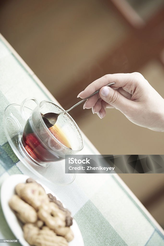 Tee Vorbereitung - Lizenzfrei Braun Stock-Foto