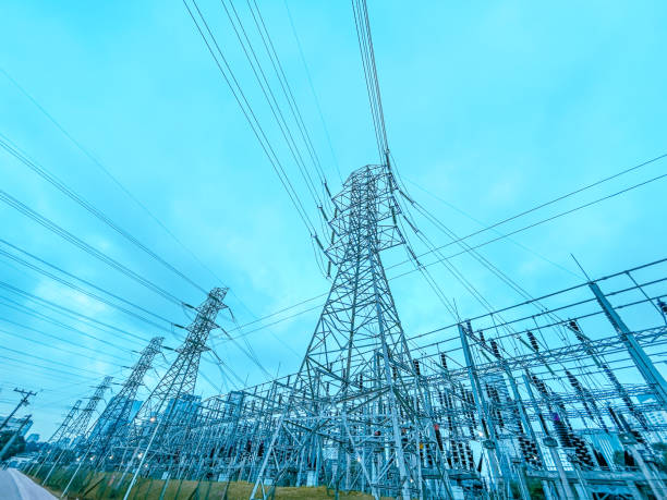 istock Power towers in the city 1790267022