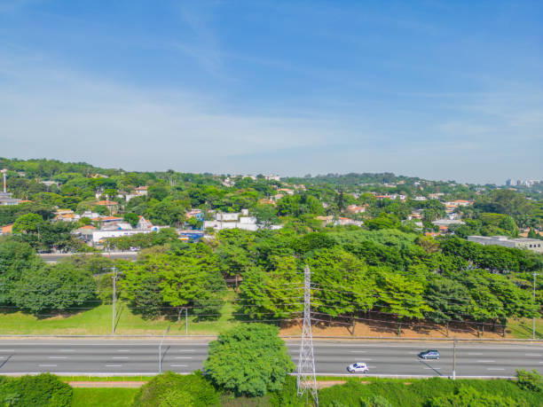istock Power towers in the city 1790267556