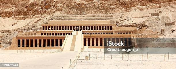 Mortuary Templo De Hatshepsut - Fotografias de stock e mais imagens de Alívio - Alívio, Antigo, Antiguidade