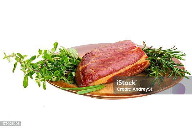 De Carne Fumada - Fotografias de stock e mais imagens de Alecrim - Alecrim, Almoço, Bife