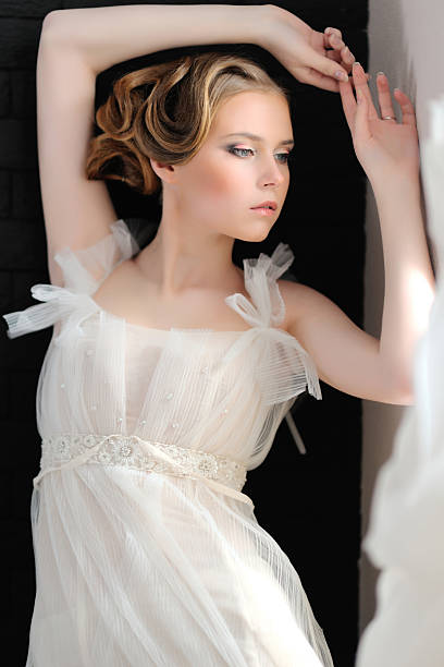 istock Portrait of the young beautiful bride 179027093