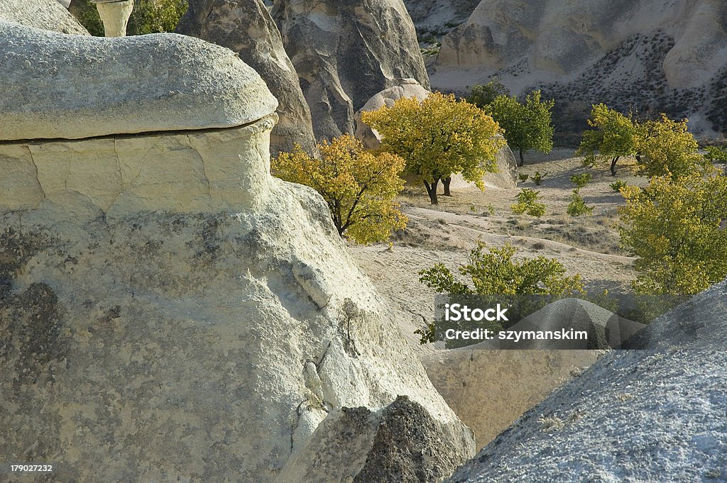Formación de Roca cerca de Goreme, Turquía. - Foto de stock de Aire libre libre de derechos