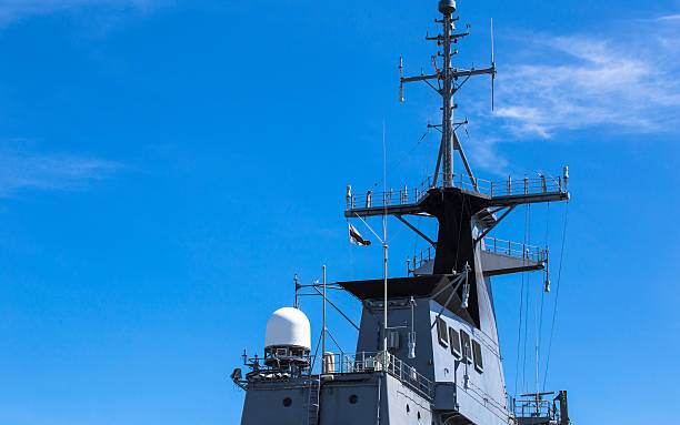istock Flight Control Tower on an Aircraft Carrier 179027837