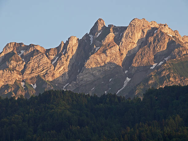 istock Mount Pilatus in the evening sunlight. 179028260