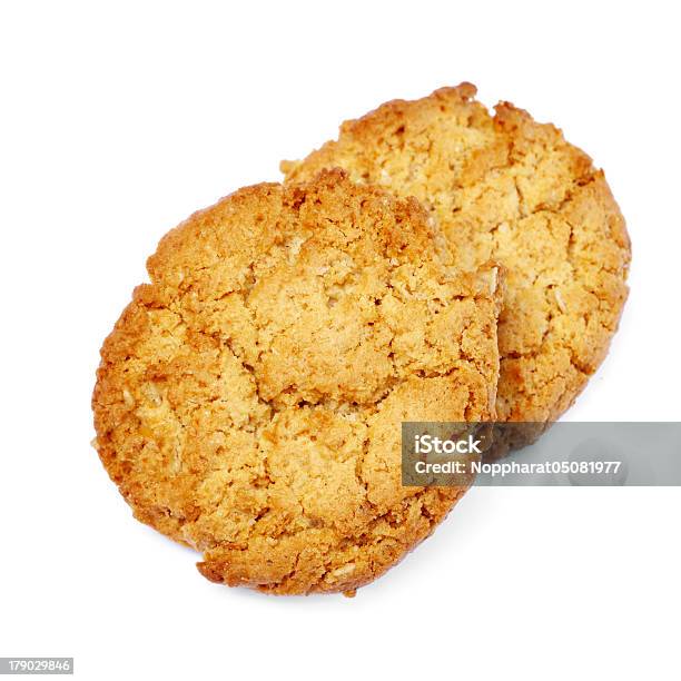 Pliki Cookie Na Białym Tle - zdjęcia stockowe i więcej obrazów Bez ludzi - Bez ludzi, Brązowy, Ciasteczko