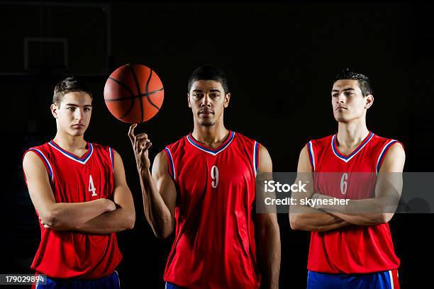 Basketball Players Stock Photo - Download Image Now - Basketball Team, Men, Adult