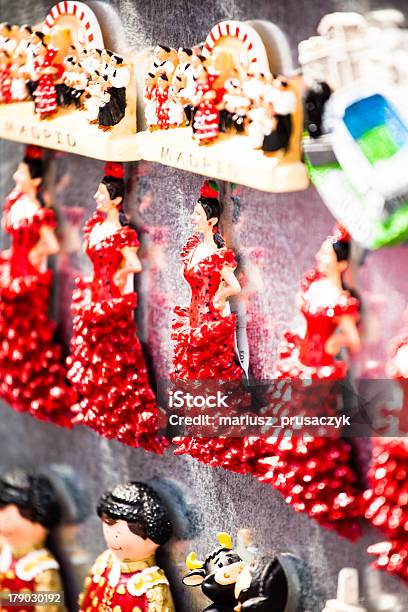 Foto de Tradicional Souvenir Em Madri e mais fotos de stock de Dança Flamenca - Dança Flamenca, Material Têxtil, Pontilhado