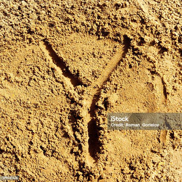 Foto de Alfabeto De Areia e mais fotos de stock de Areia - Areia, Educação, Ensinar