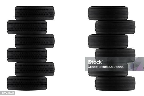 Los Neumáticos Foto de stock y más banco de imágenes de Borde - Borde, Coche, Color negro