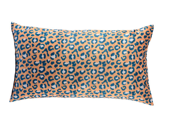 premium quality square cushion comfortable pillow isolated on white background
