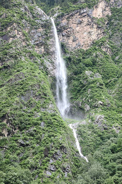 gangharia, uttarakhand - ghangaria foto e immagini stock