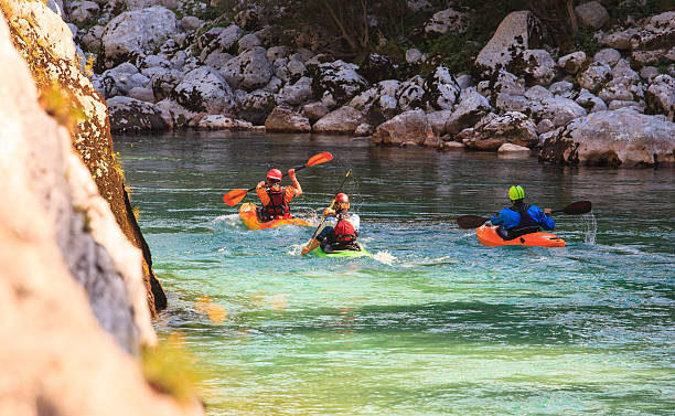 istock Kayaking on the Soca river, Slovenia 179032582