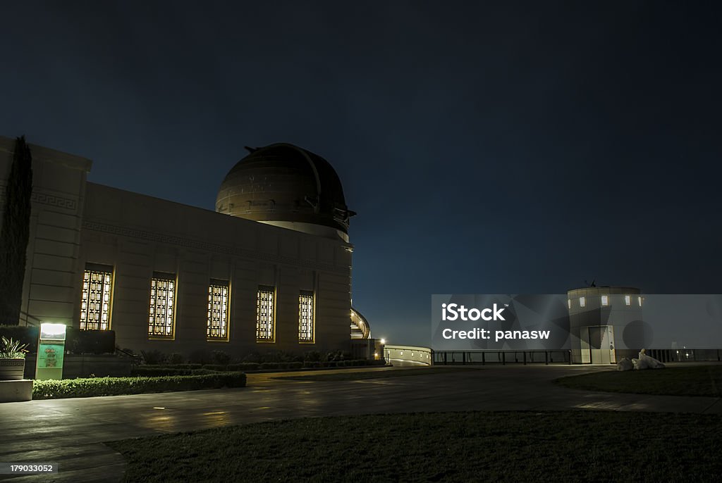 Griffith Observatory The GriffithObservatory at night Astrology Stock Photo