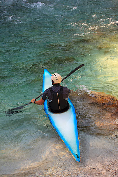 istock Kayaking on the Soca river, Slovenia 179033533