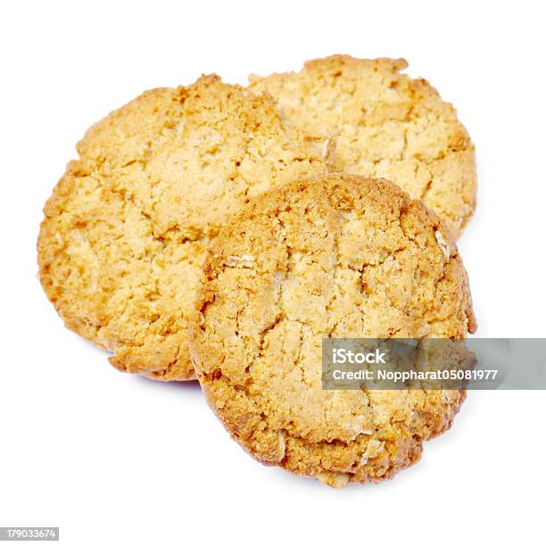 Pliki Cookie Na Białym Tle - zdjęcia stockowe i więcej obrazów Bez ludzi - Bez ludzi, Brązowy, Ciasteczko