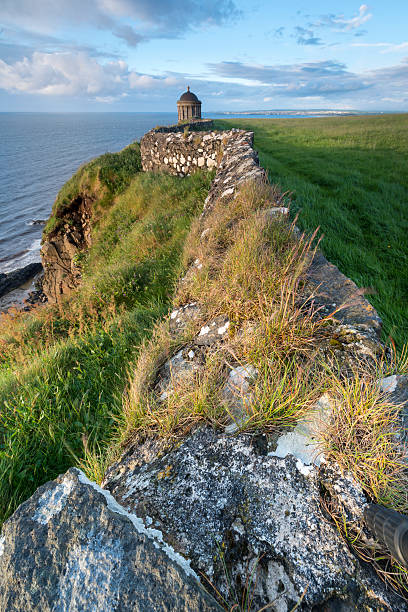 North coastline Castlerock, Mussenden Temple in North Ireland