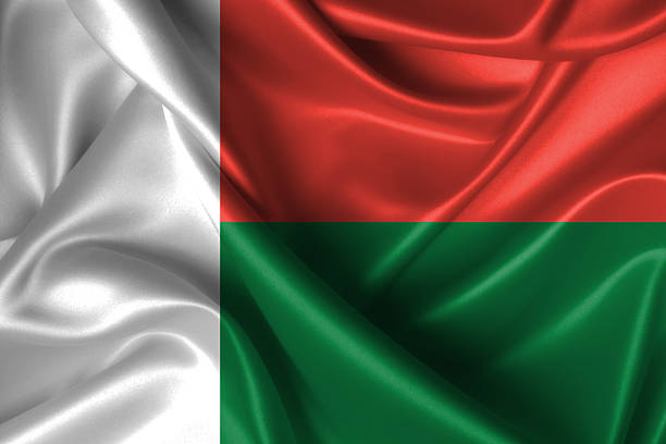 istock Wavy Flag of Madagascar 179034065