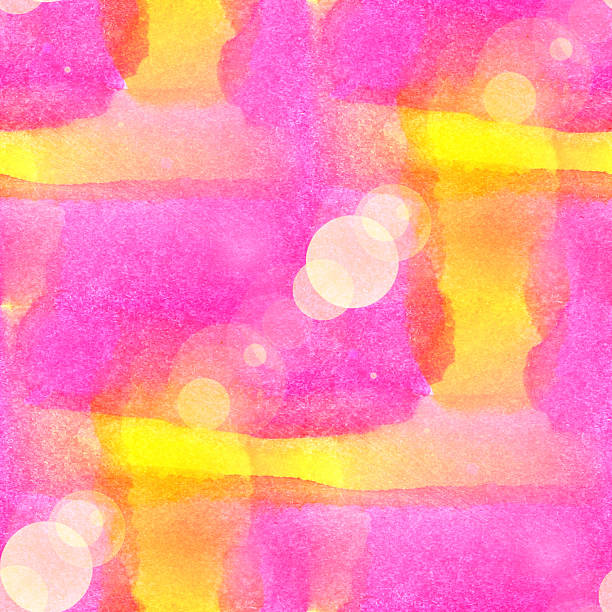 istock bokeh abstract watercolor and art pink yellow seamless texture h 179034861