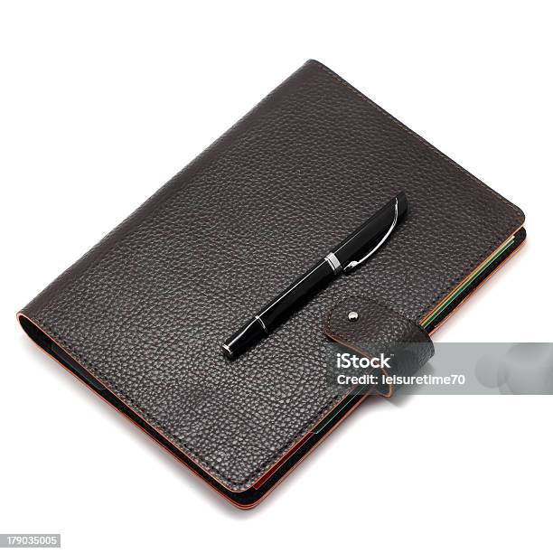 Notebook Con Penna - Fotografie stock e altre immagini di Accessibilità - Accessibilità, Accessorio personale, Agenda