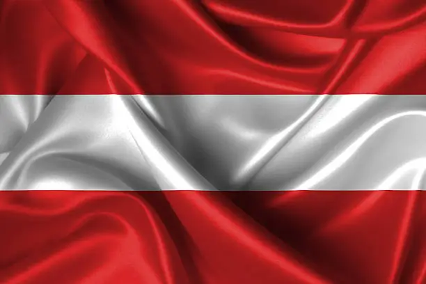 Photo of Wavy Flag of Austria