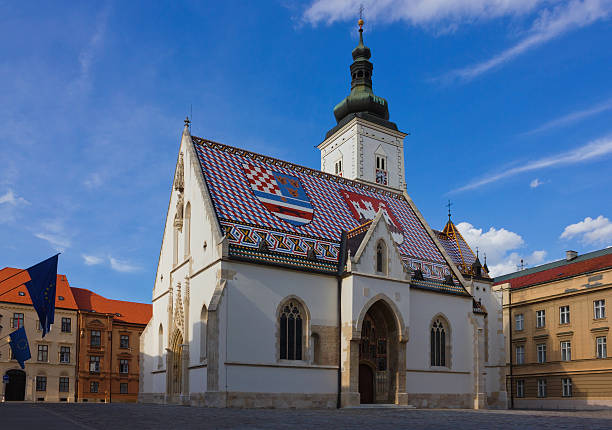 istock Saint Mark's Church in Zagreb Croatia 179035937