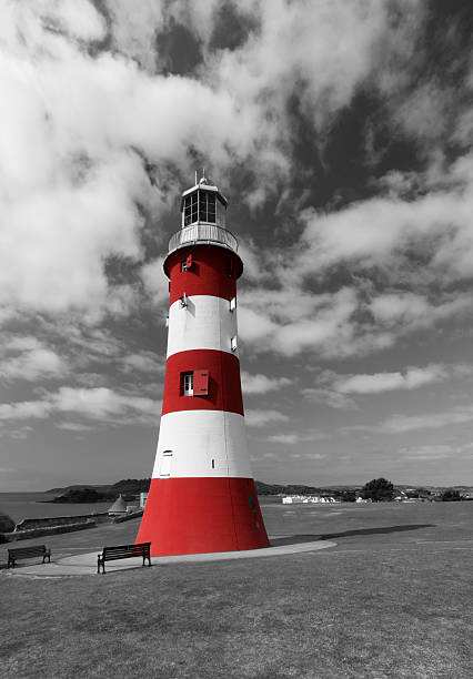 istock Plymouth Hoe, Lighthouse. 179036400