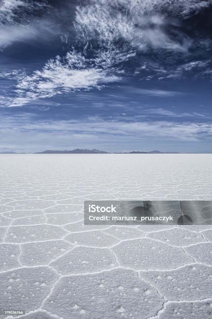 Salar de Uyuni (Salt Flat), Bolivia Salar de Uyuni Stock Photo