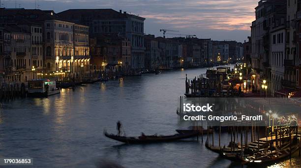 Venezia Di Notte - Fotografias de stock e mais imagens de Fotografia - Imagem - Fotografia - Imagem, Horizontal, Ninguém