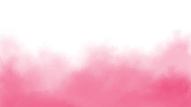 istock Pink smoke on white background, pink smoke background 1790390887