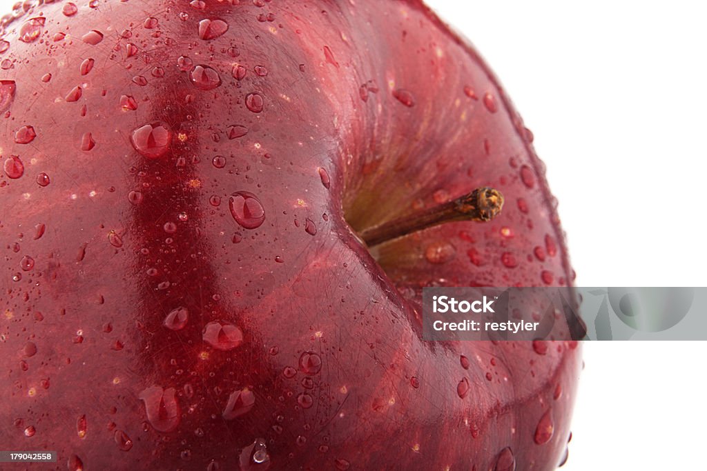 Moitié de pomme rouge - Photo de Aliment libre de droits