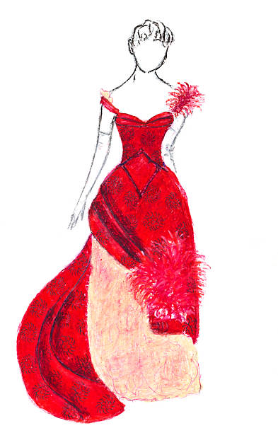 istock ladies evening gown late 19th century 179042659