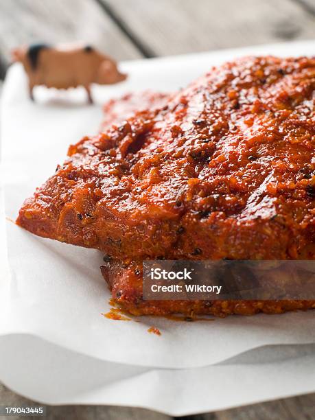 Pork Ribs Stock Photo - Download Image Now - American Culture, Barbecue - Meal, Cooked