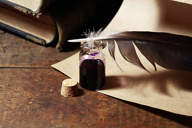 istock Inkpot And Quill Pen 179045096