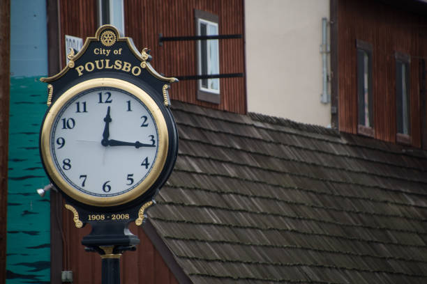istock Antique Street clock  on Front Line 1790451767