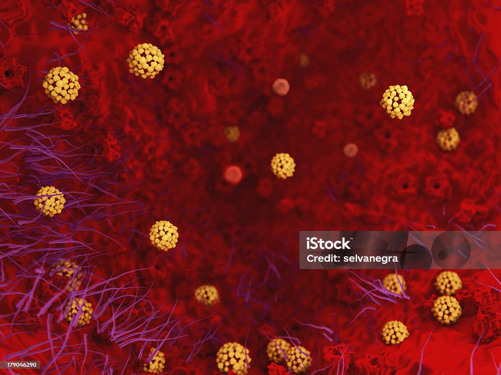 Coronavirus nel polmone - Foto stock royalty-free di Angolo acuto