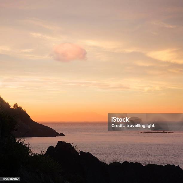 Nuova Zelanda Marlborough Tramonto - Fotografie stock e altre immagini di Acqua - Acqua, Ambientazione esterna, Blenheim - Nuova Zelanda