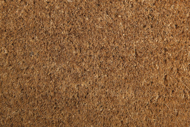 Coir Doormat Background Texture stock photo