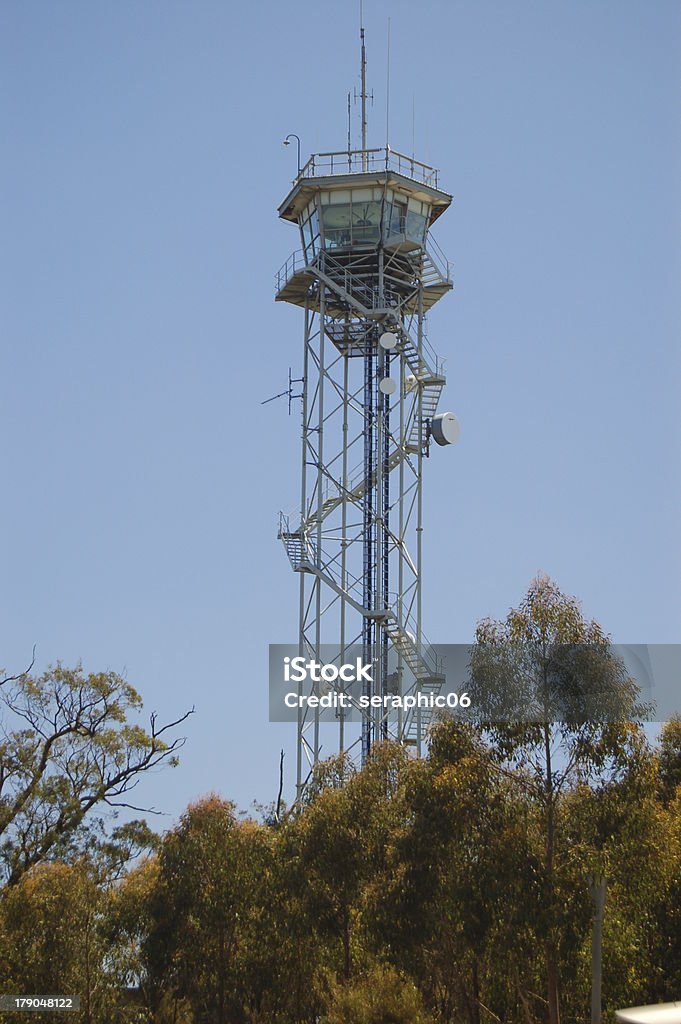 Mt. Lofty Lookout Tower "The Mount Lofty lookout tower in the Adelaide Hills, South Australia." Adelaide Stock Photo