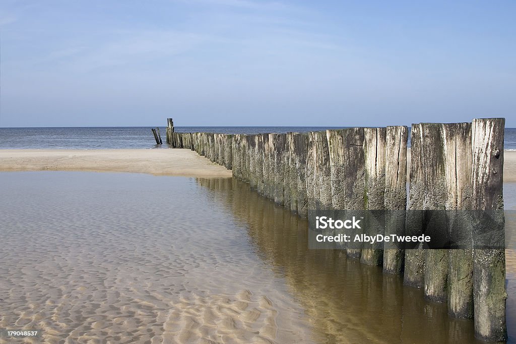 Dutch coastline near Schoorl Beach Stock Photo