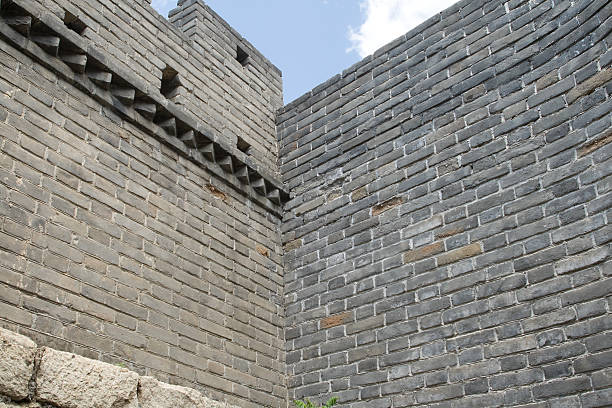 Corner Restored Mutianyu Section Great Wall, Near Beijing, China