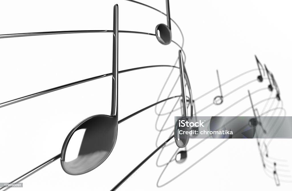 Note musicali - Foto stock royalty-free di Nota musicale