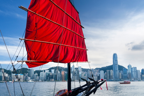 Victoria Harbor of Hong Kong